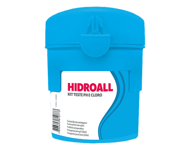 Kit teste pH e cloro